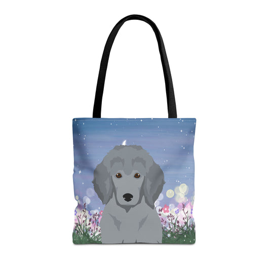 Poodle Dog Tote Bag 16x16