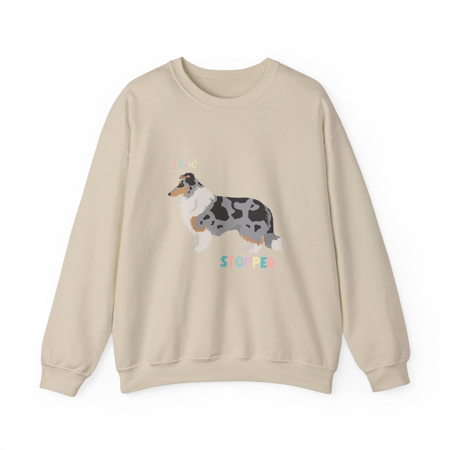 Collie Dog Unisex Heavy Blend Crewneck Sweatshirt