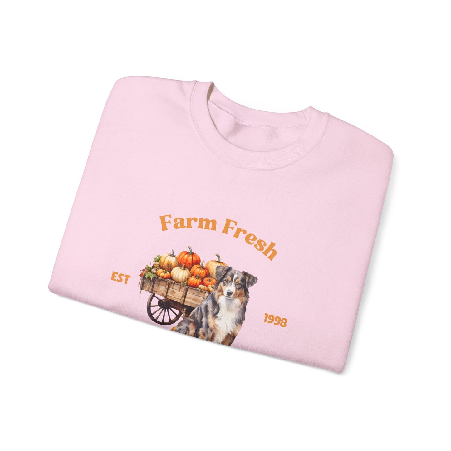 Australian Shepherd Dog Fall Unisex Heavy Blend Crewneck Sweatshirt