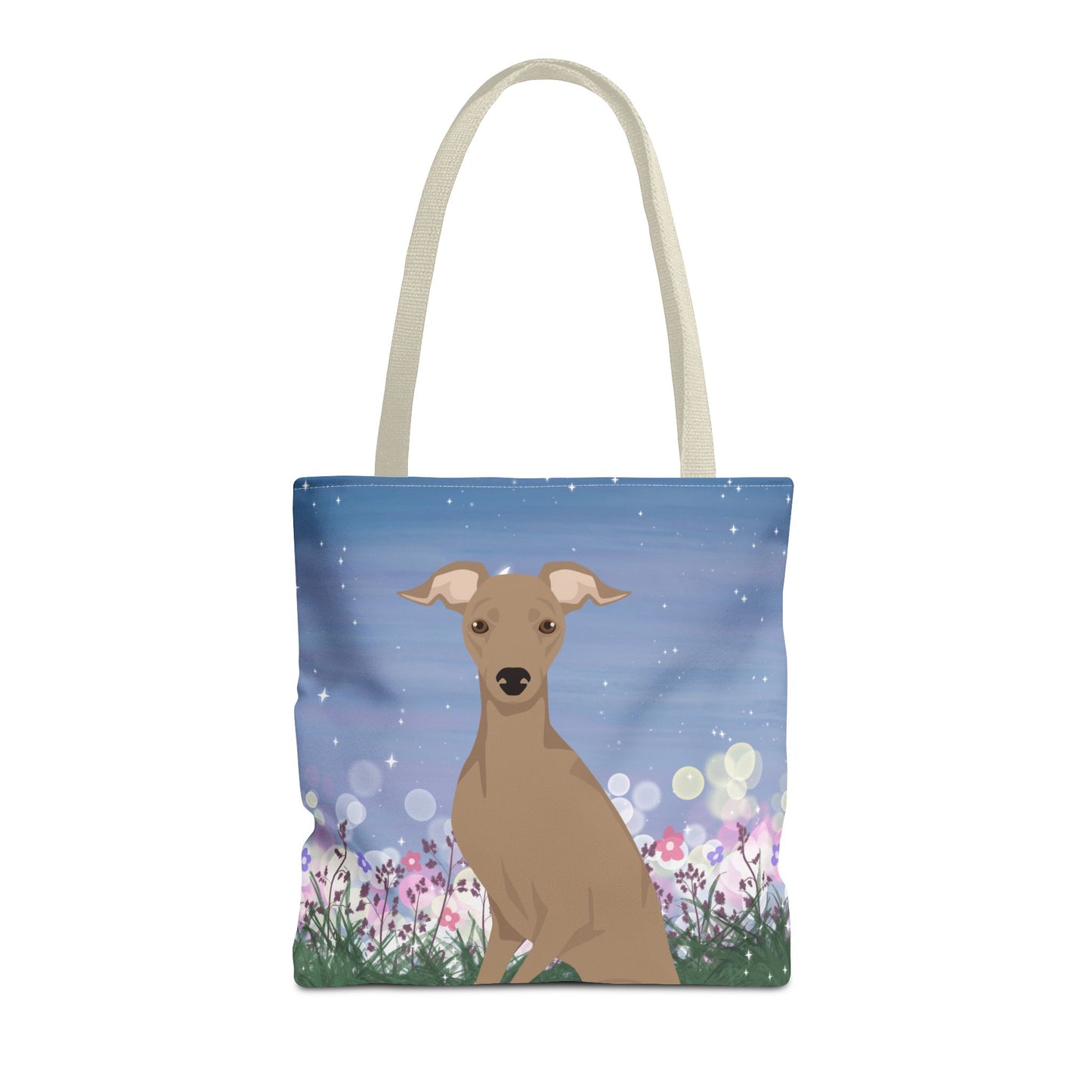 Italian Greyhound Dog Tote Bag 16x16