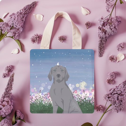 Weimaraner Dog Tote Bag 13x13