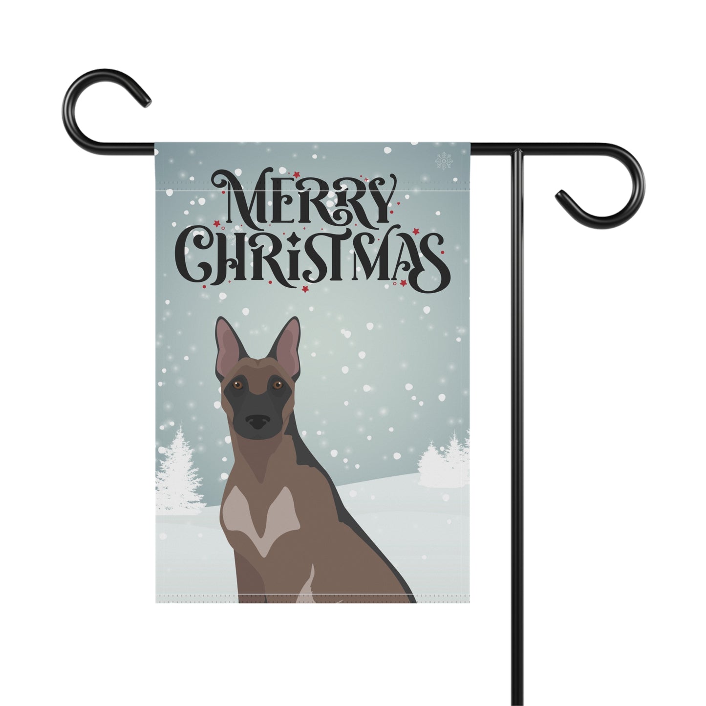Belgian Malinois Dog Garden Flag