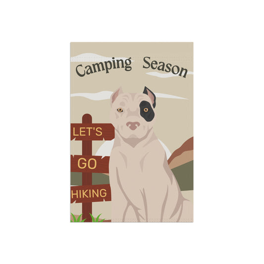 American Staffordshire Terrier Dog Camping Garden Flag