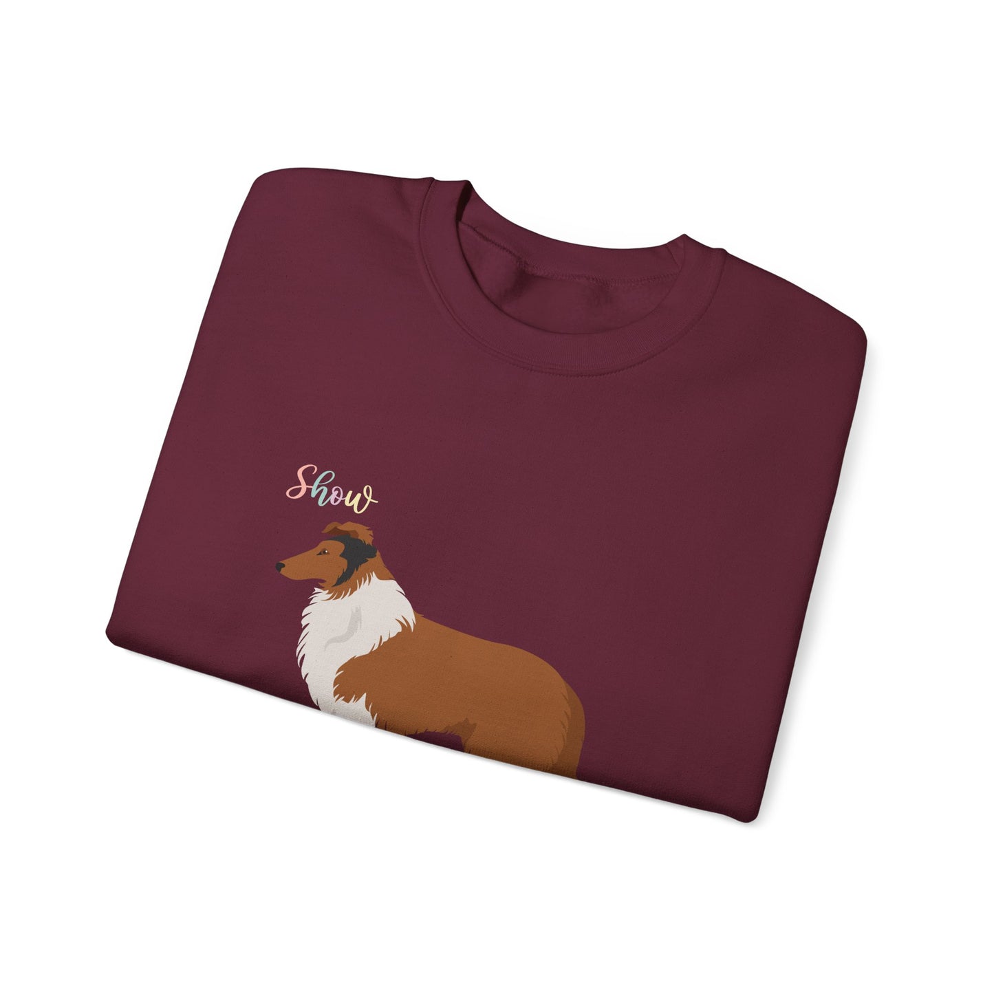 Collie Dog Unisex Heavy Blend Crewneck Sweatshirt