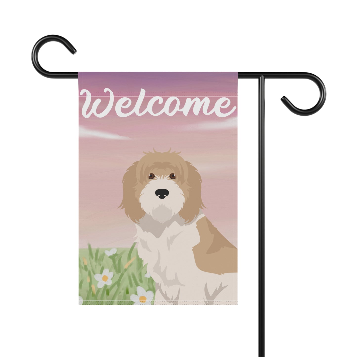 Grand Basset Griffon Vendeen Dog Welcome Garden Flag