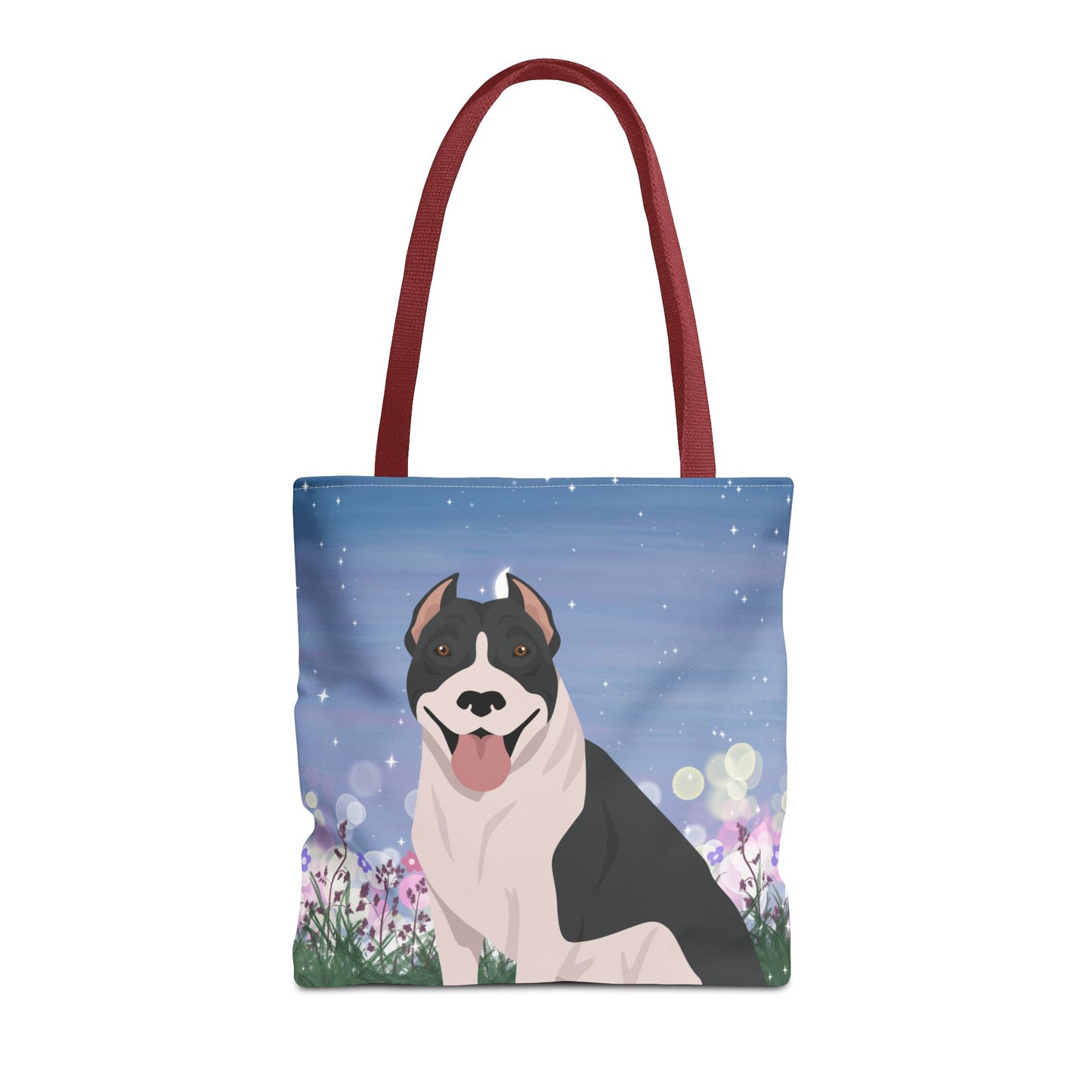Pit Bull Dog Tote Bag 16x16