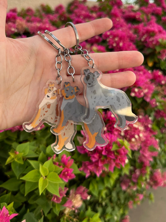 Cane di Oropa Dog 2.5in Acrylic Keychain