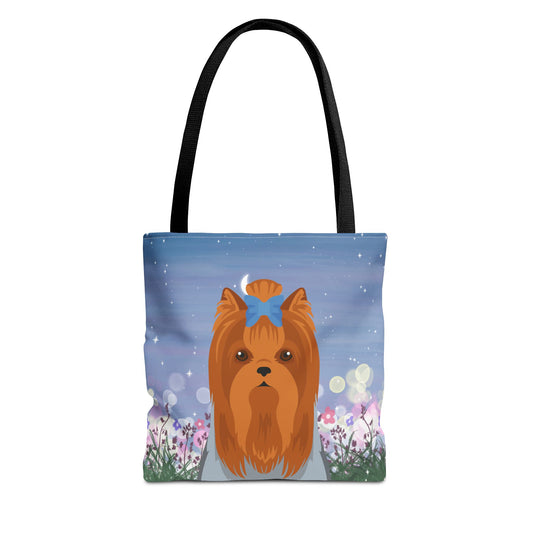 Yorkshire Terrier Dog Tote Bag 13x13