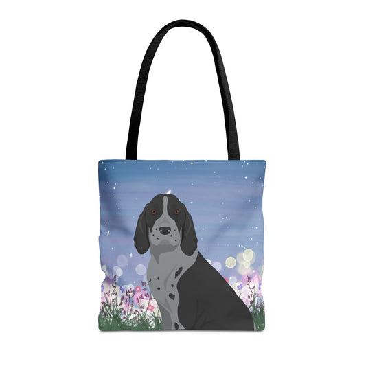 American English Coonhound Dog Tote Bag 16x16