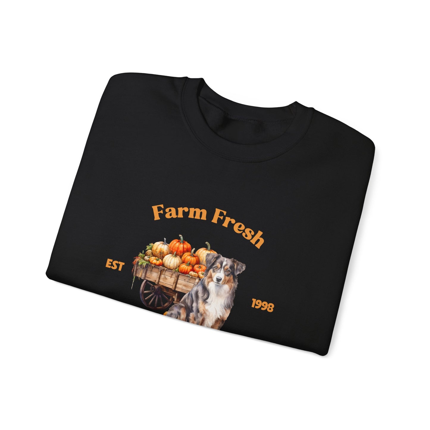 Australian Shepherd Dog Fall Unisex Heavy Blend Crewneck Sweatshirt