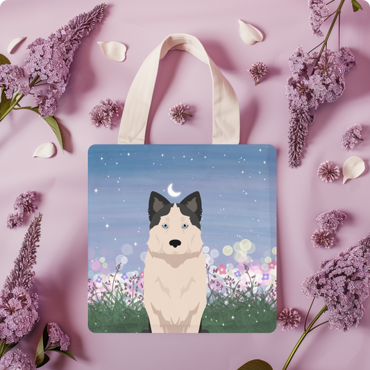 Yakutian Laika Dog Tote Bag 13x13