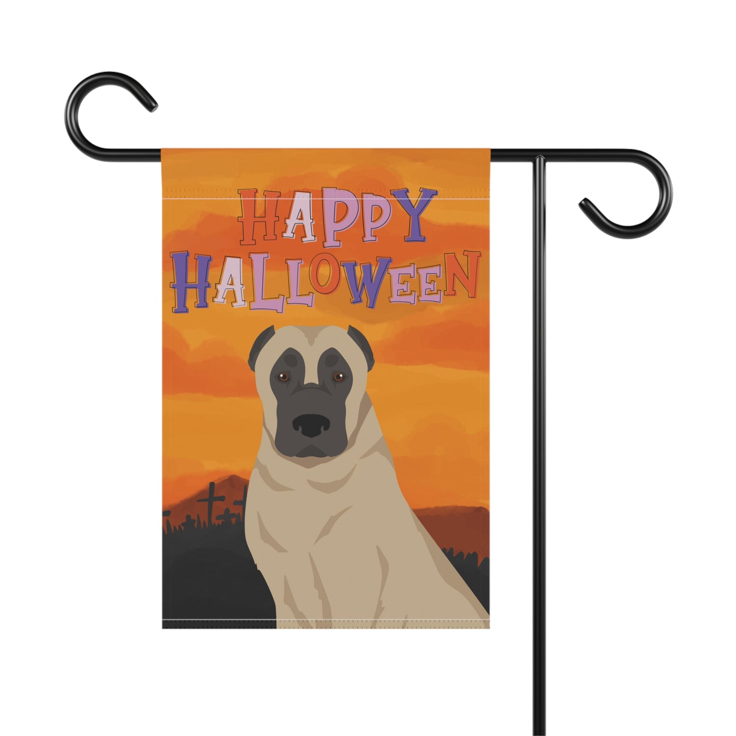 Kangal Dog Halloween Garden Flag