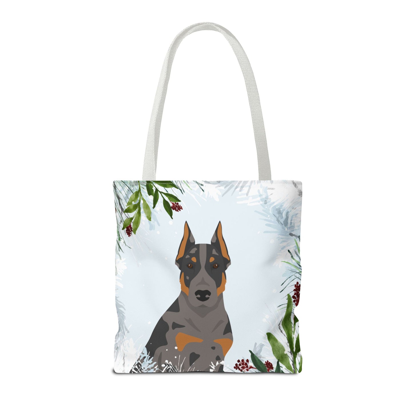 Beauceron Dog Christmas Holiday Tote Bag 16x16
