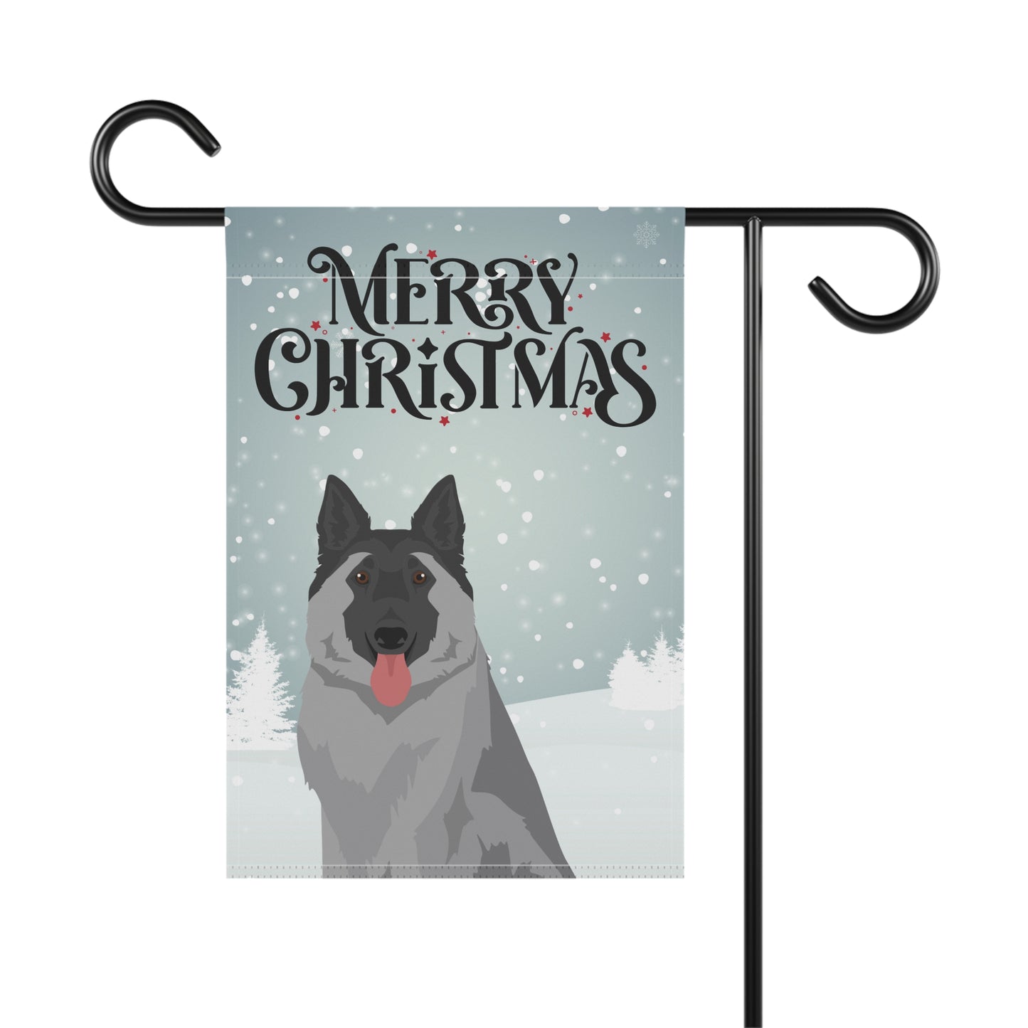 Tervuren Dog Garden Flag