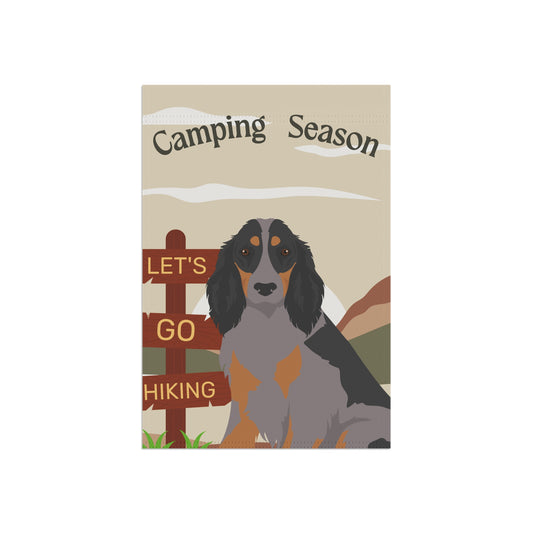 Picardy Spaniel Dog Camping Garden Flag