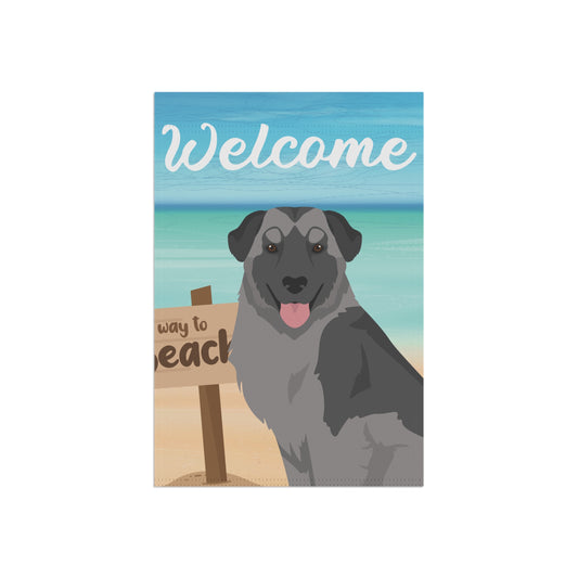 Carpathian Shepherd Dog Garden Flag