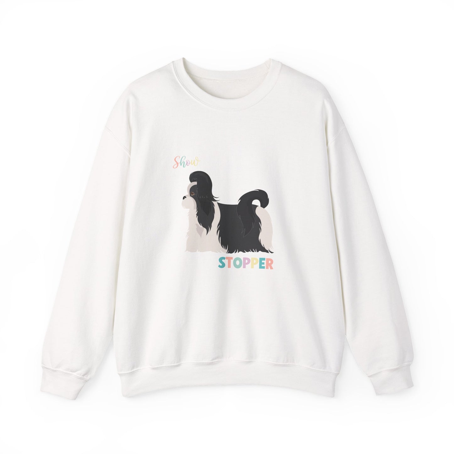 Shih Tzu Dog Unisex Heavy Blend Crewneck Sweatshirt