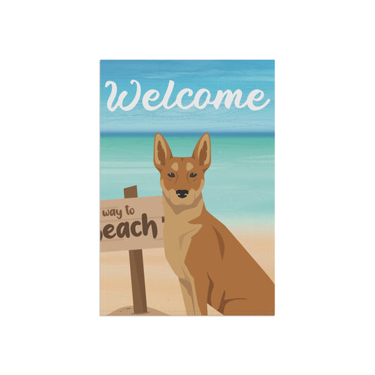 Carolina Dog Dog Garden Flag