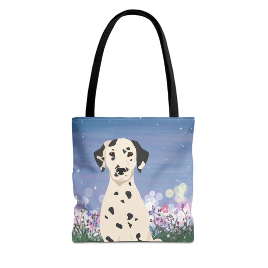 Dalmatian Dog Tote Bag 13x13