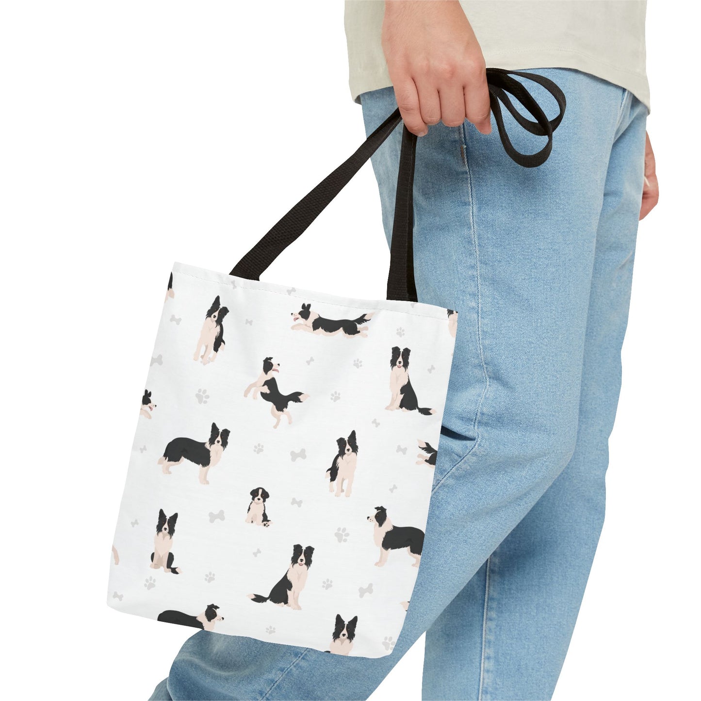 Border Collie Dog Tote Bag, Akita Dog Mom Gift