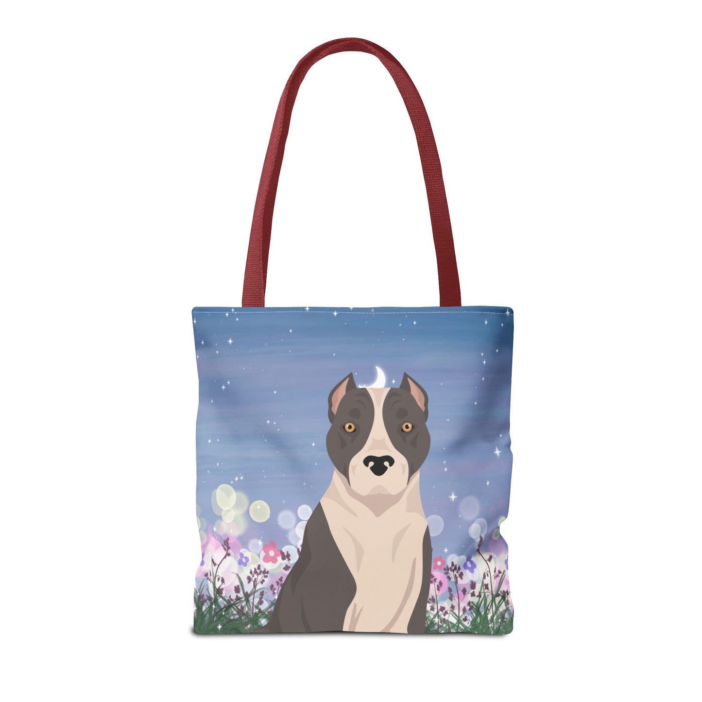 American Staffordshire Terrier Dog Tote Bag 16x16