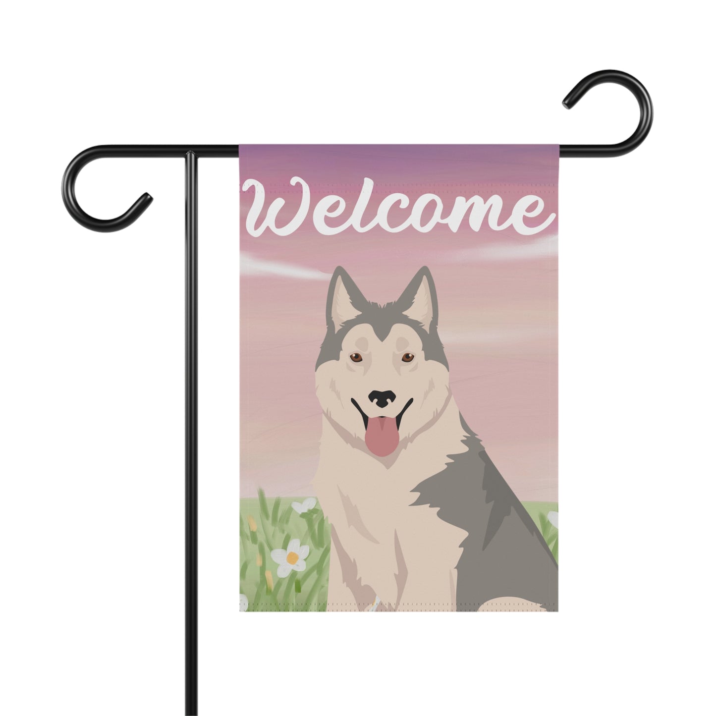 Northern Inuit Dog Dog Welcome Garden Flag