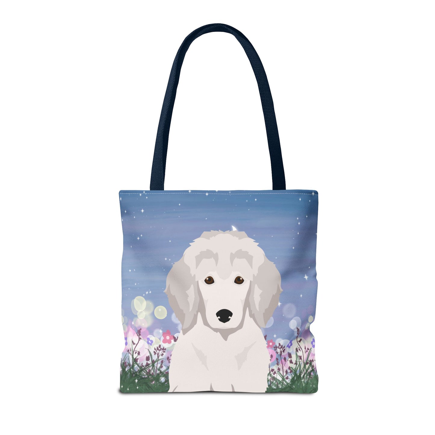 Poodle Dog Tote Bag 16x16