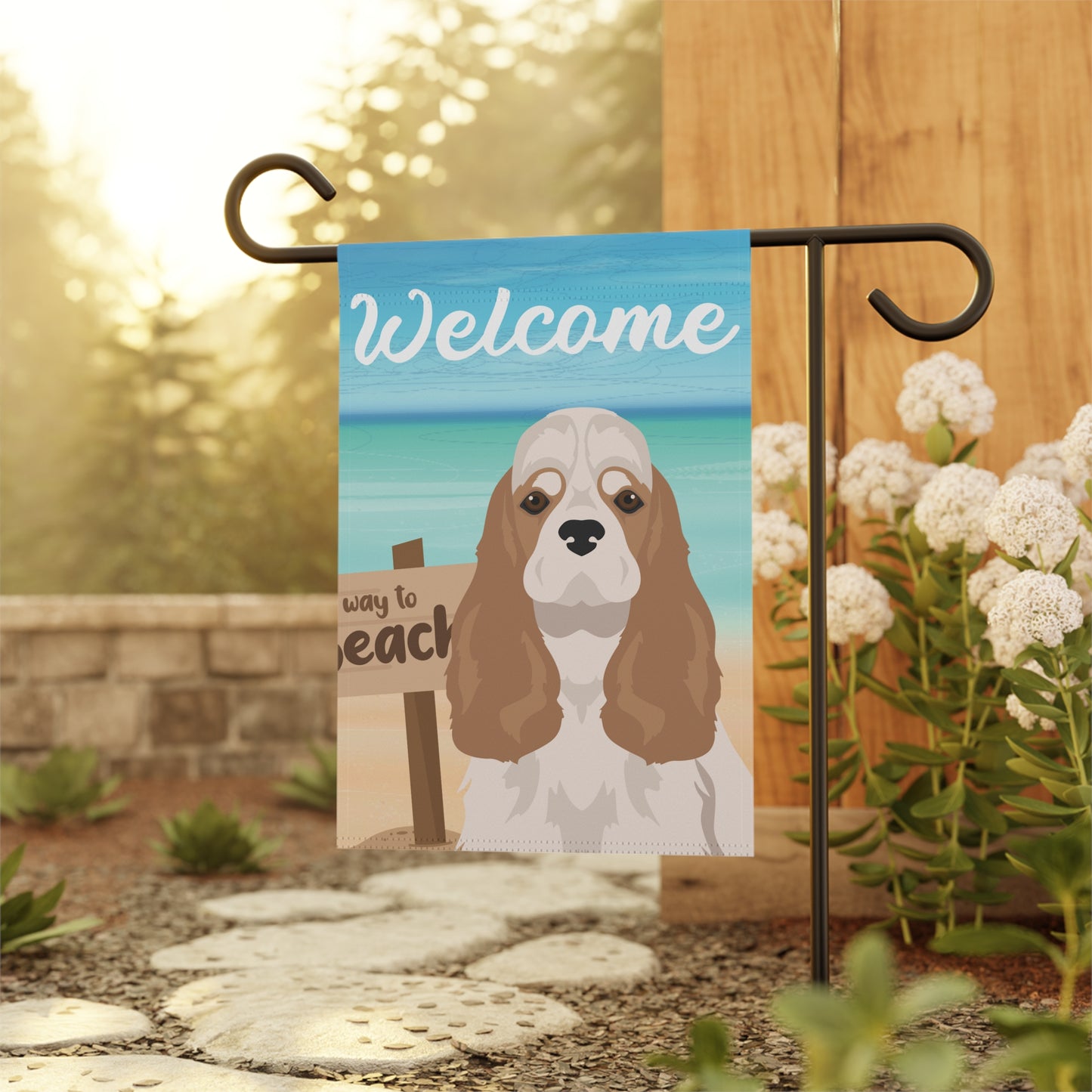 Cocker Spaniel Dog Garden Flag