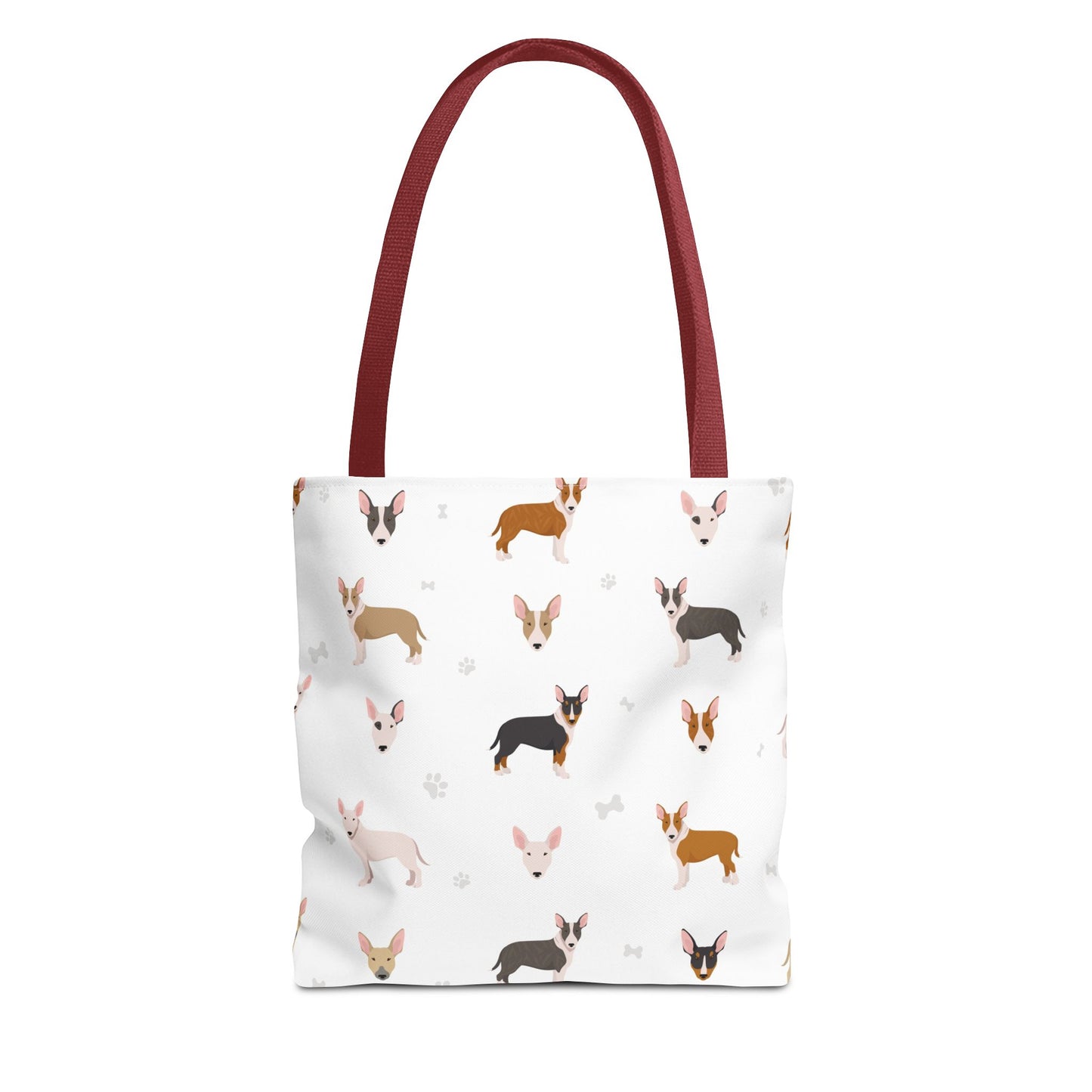 Bull Terrier Dog Tote Bag, Bull Terrier Dog Mom Gift