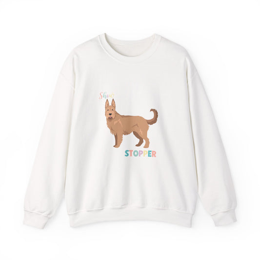 Berger Picard Dog Unisex Heavy Blend Crewneck Sweatshirt