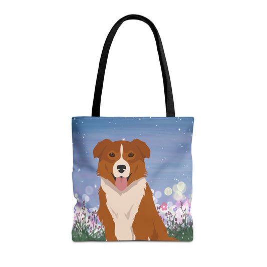 English Shepherd Dog Tote Bag 16x16