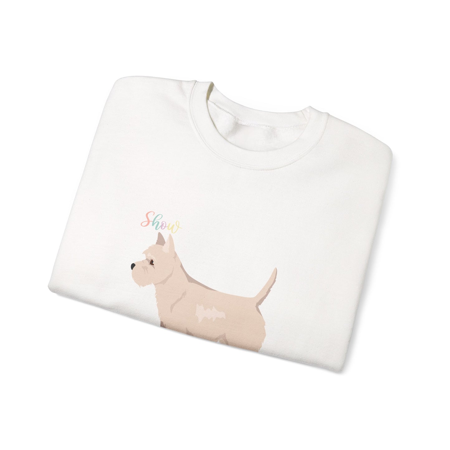 West Highland White Terrier Dog Unisex Heavy Blend Crewneck Sweatshirt