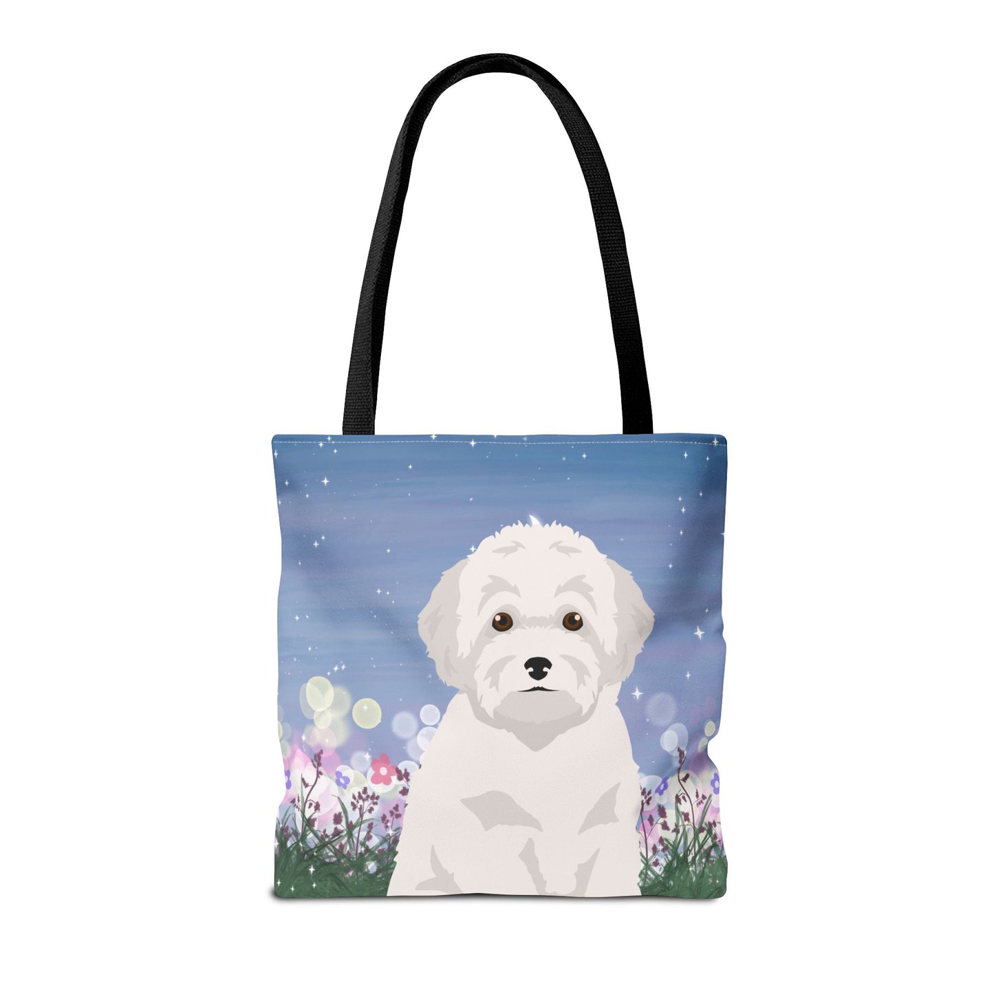 Toy Poodle Dog Tote Bag 16x16