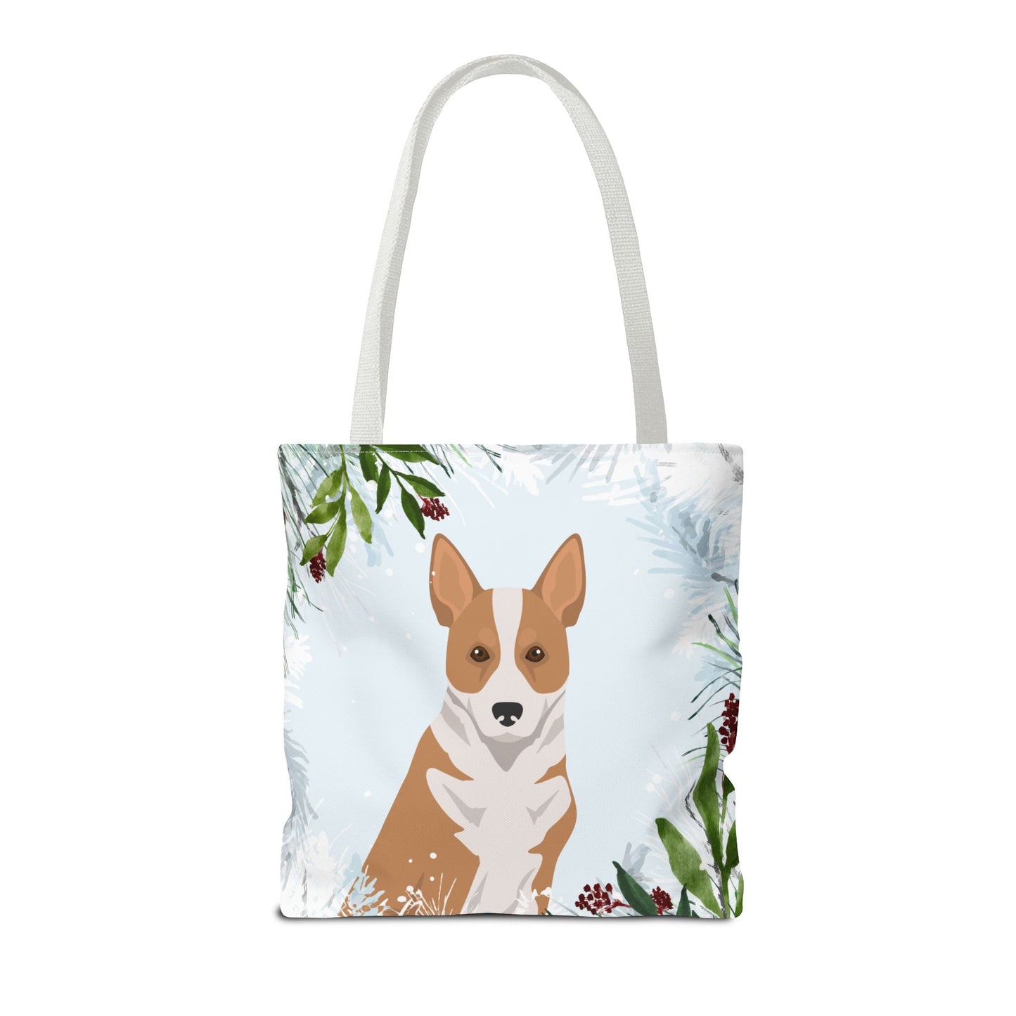 Canaan Dog Dog Christmas Holiday Tote Bag 16x16