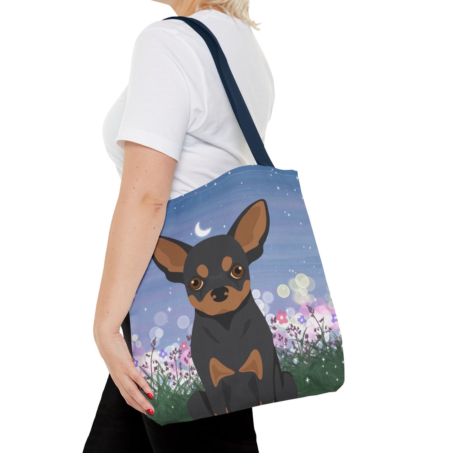Chihuahua Dog Tote Bag 16x16