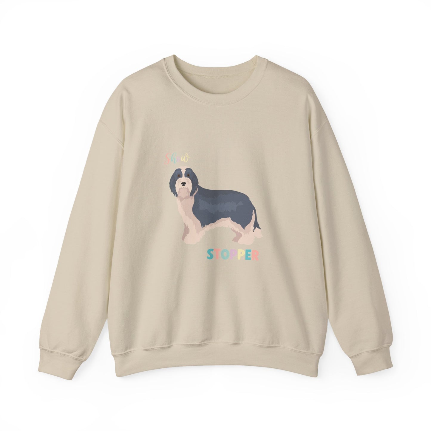 Bearded Collie Dog Unisex Heavy Blend Crewneck Sweatshirt