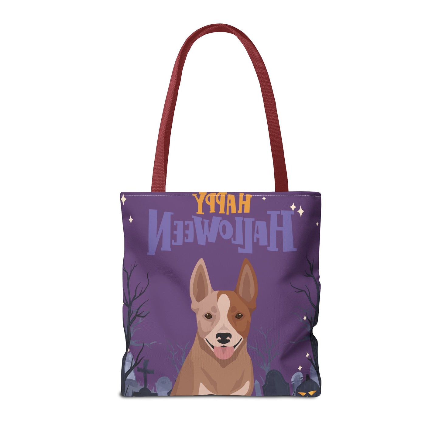 Australian Stumpy Tail Cattle Dog Dog Happy Halloween Tote Bag 16x16
