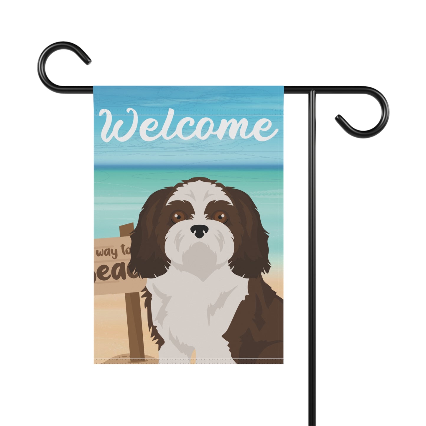 Shih Tzu Dog Garden Flag