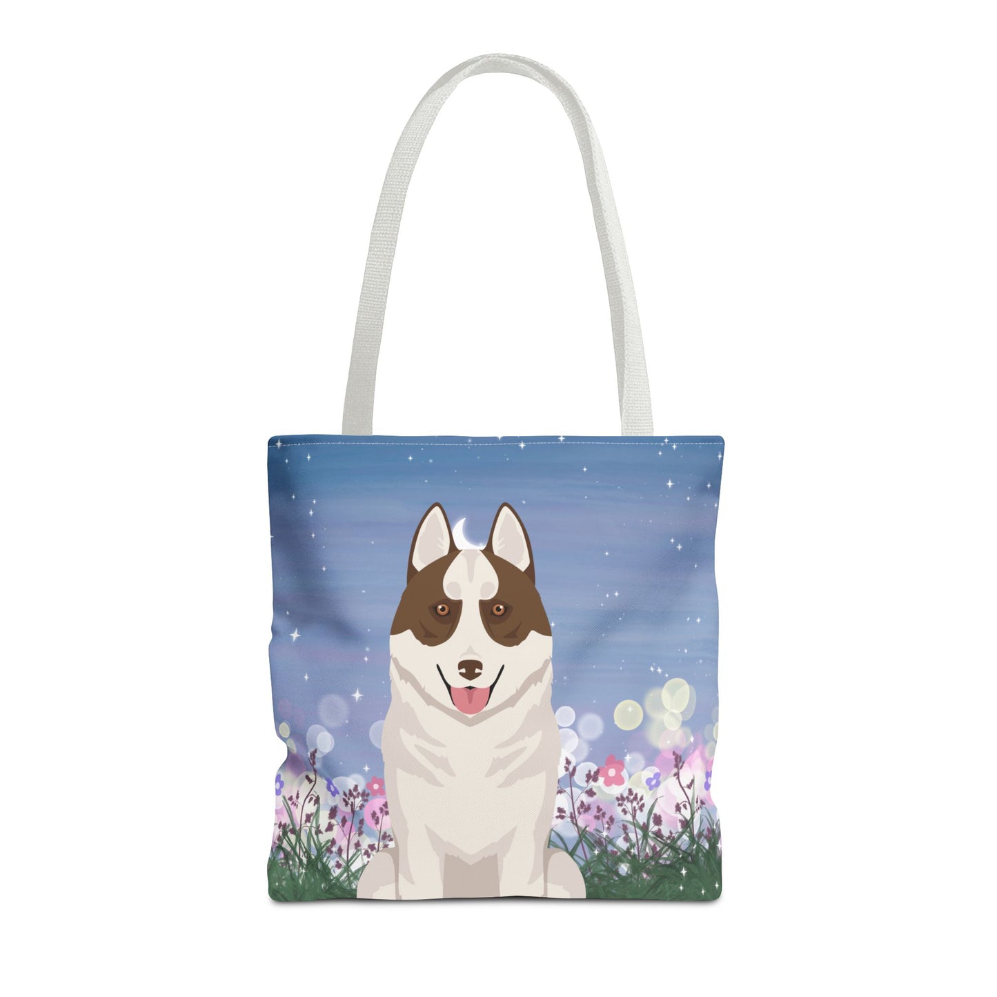 Siberian Husky Dog Tote Bag 16x16