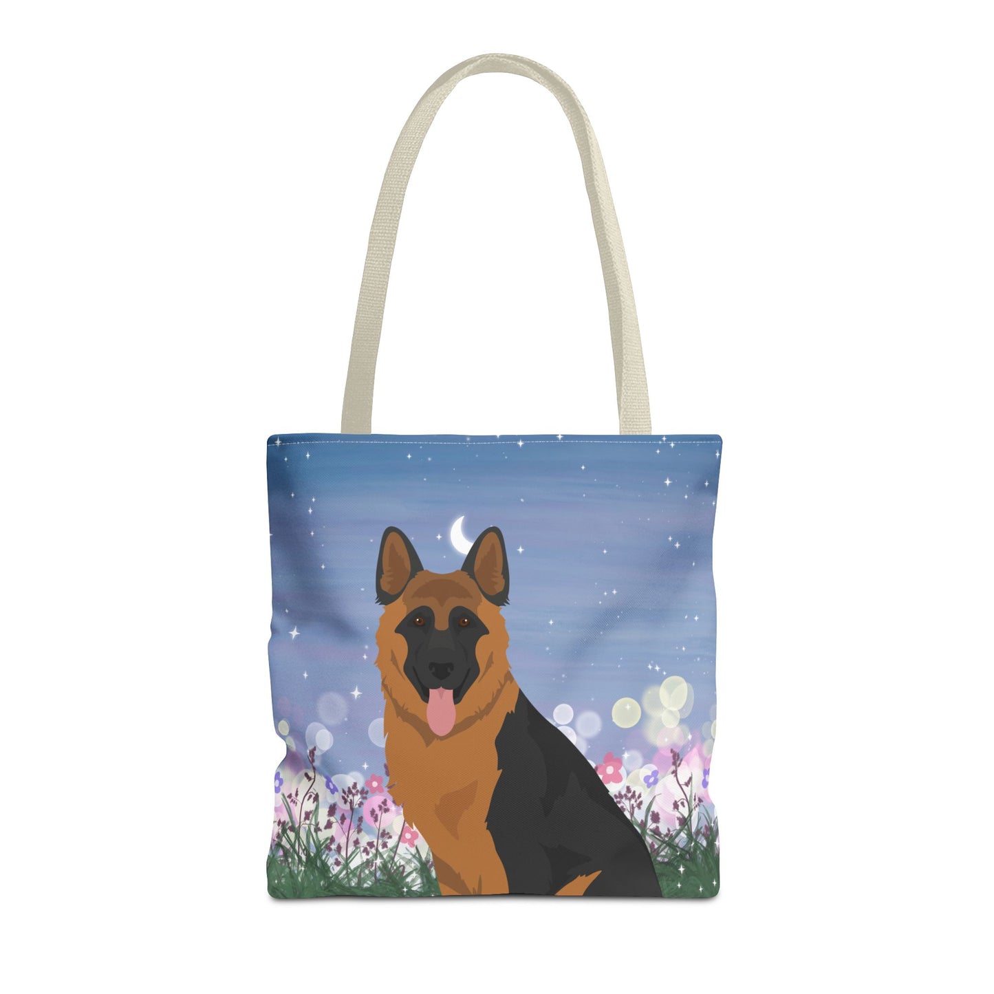 German Shepherd Dog Tote Bag 16x16