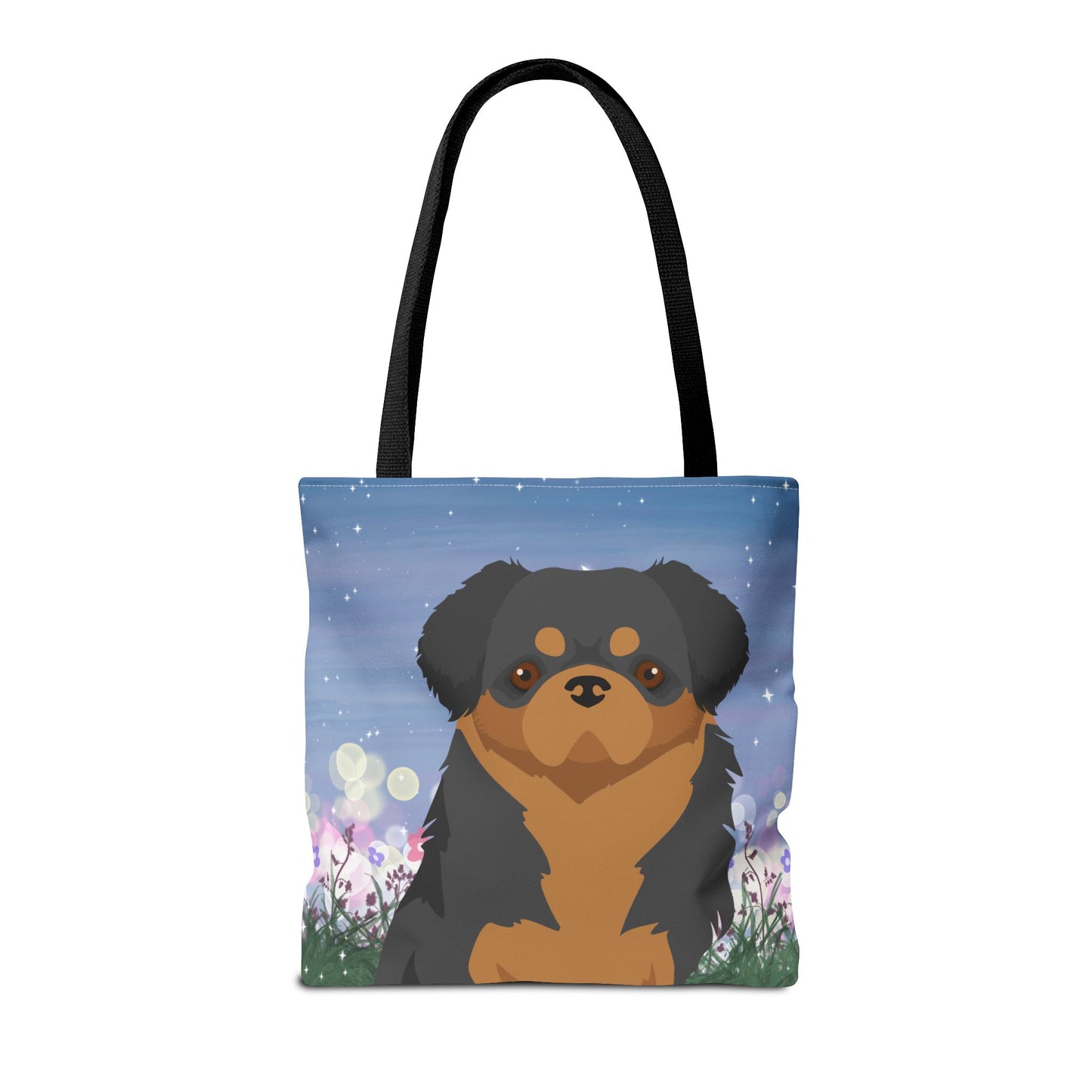 Tibetan Spaniel Dog Tote Bag 16x16