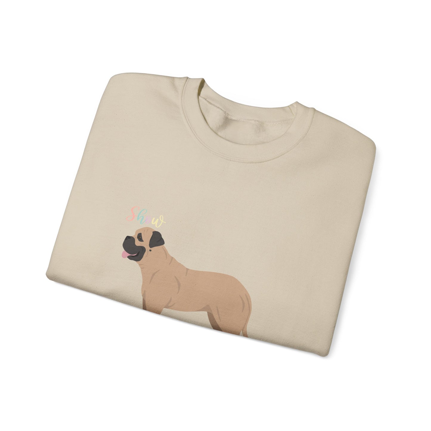 Mastiff Dog Unisex Heavy Blend Crewneck Sweatshirt