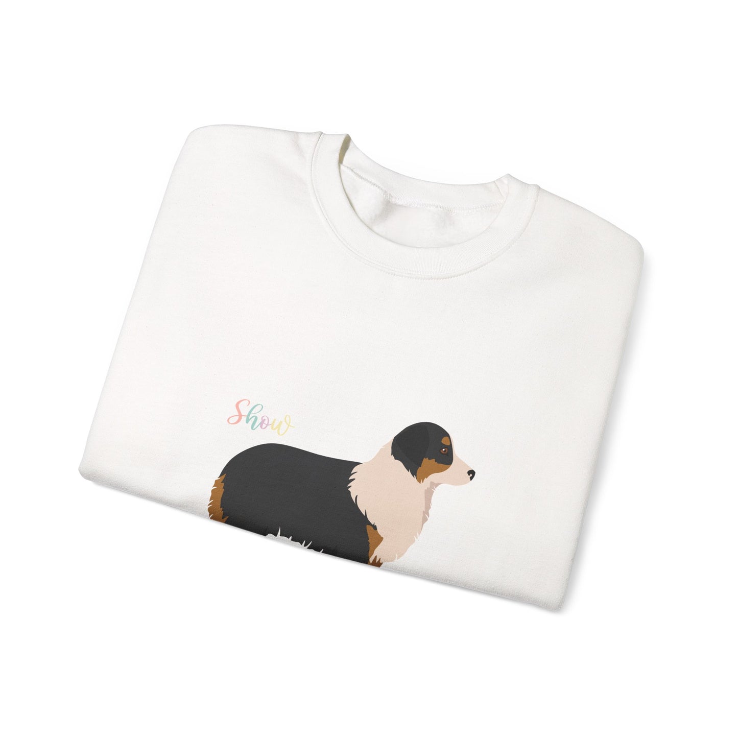 Miniature American Shepherd Dog Unisex Heavy Blend Crewneck Sweatshirt