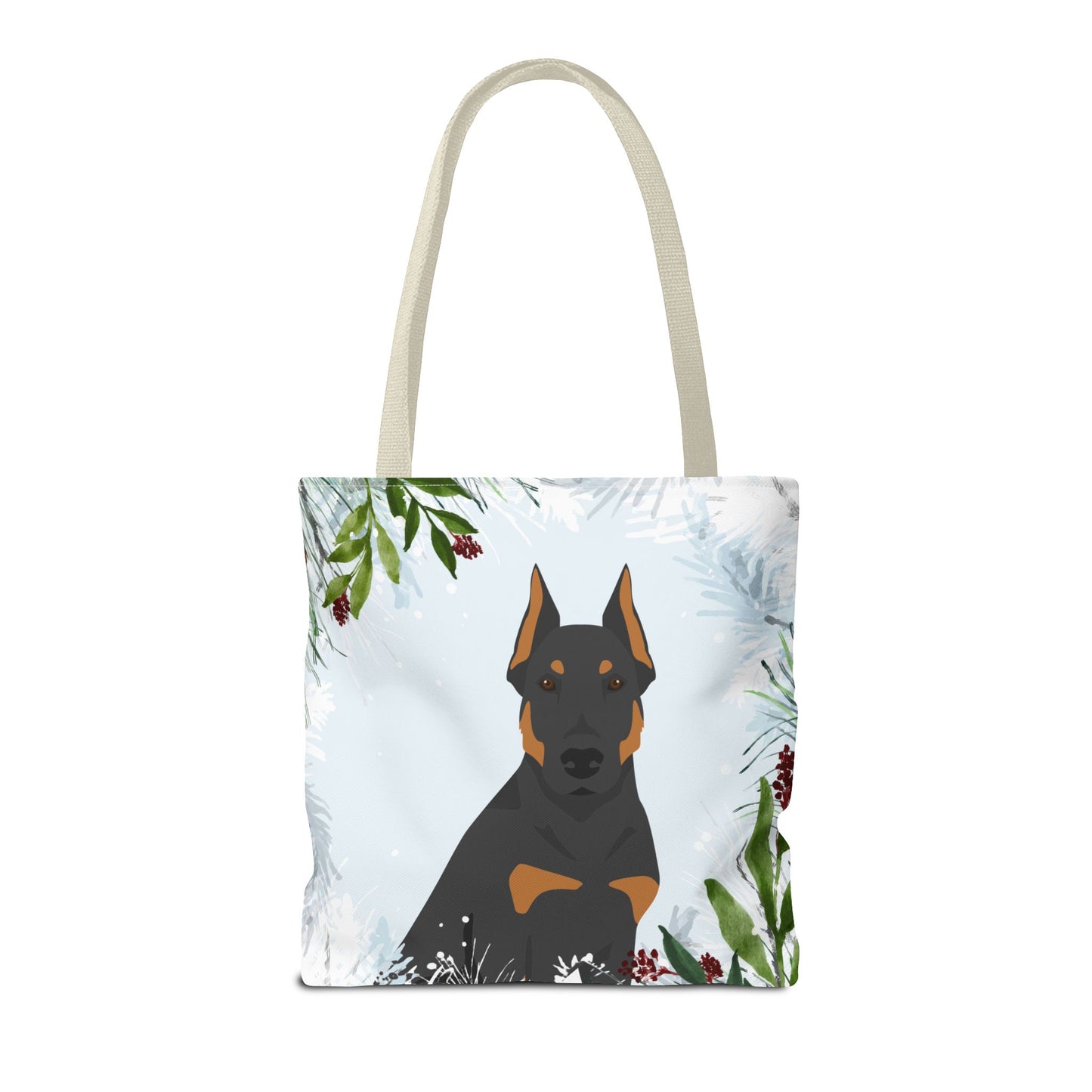 Beauceron Dog Christmas Holiday Tote Bag 16x16