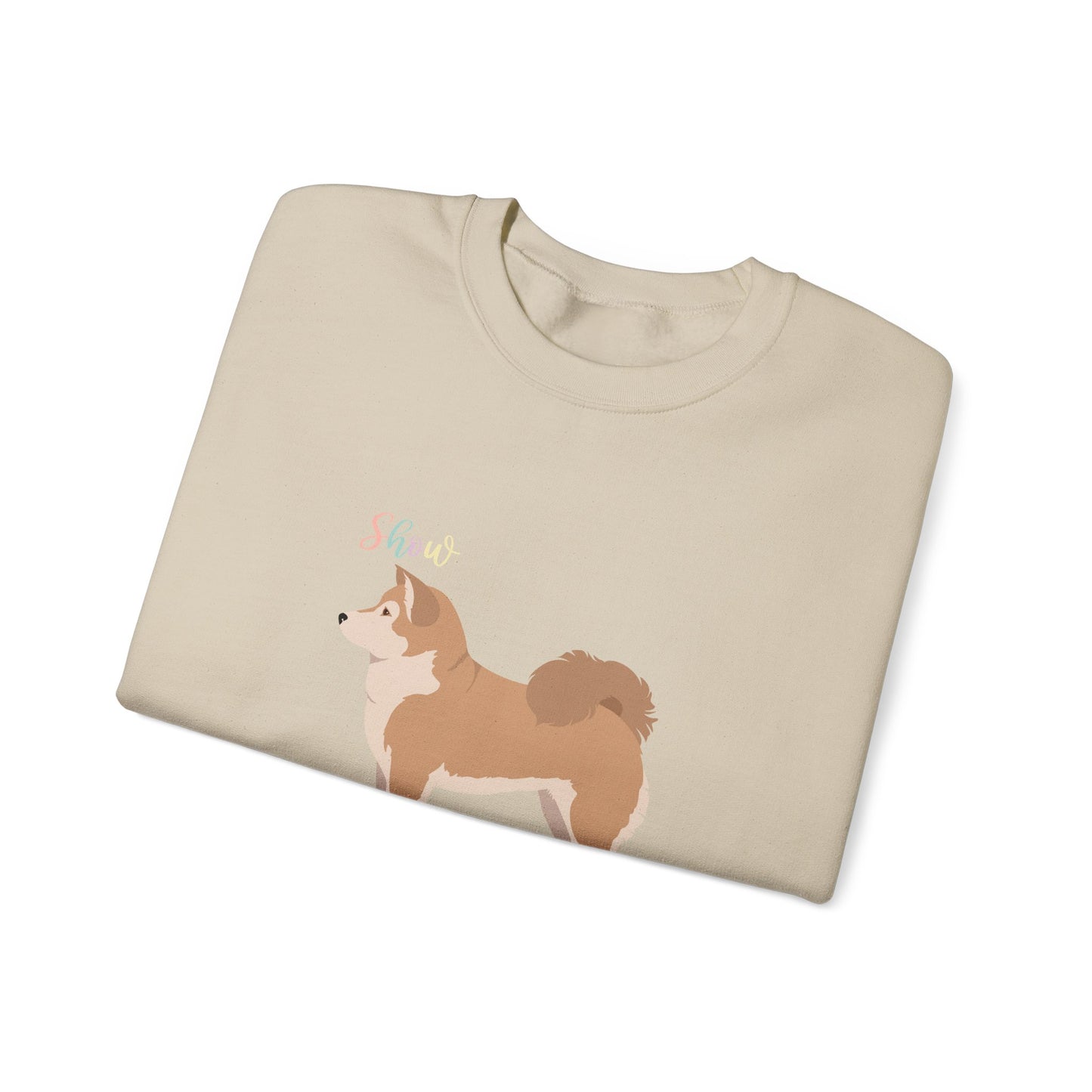 Shiba Inu Dog Unisex Heavy Blend Crewneck Sweatshirt