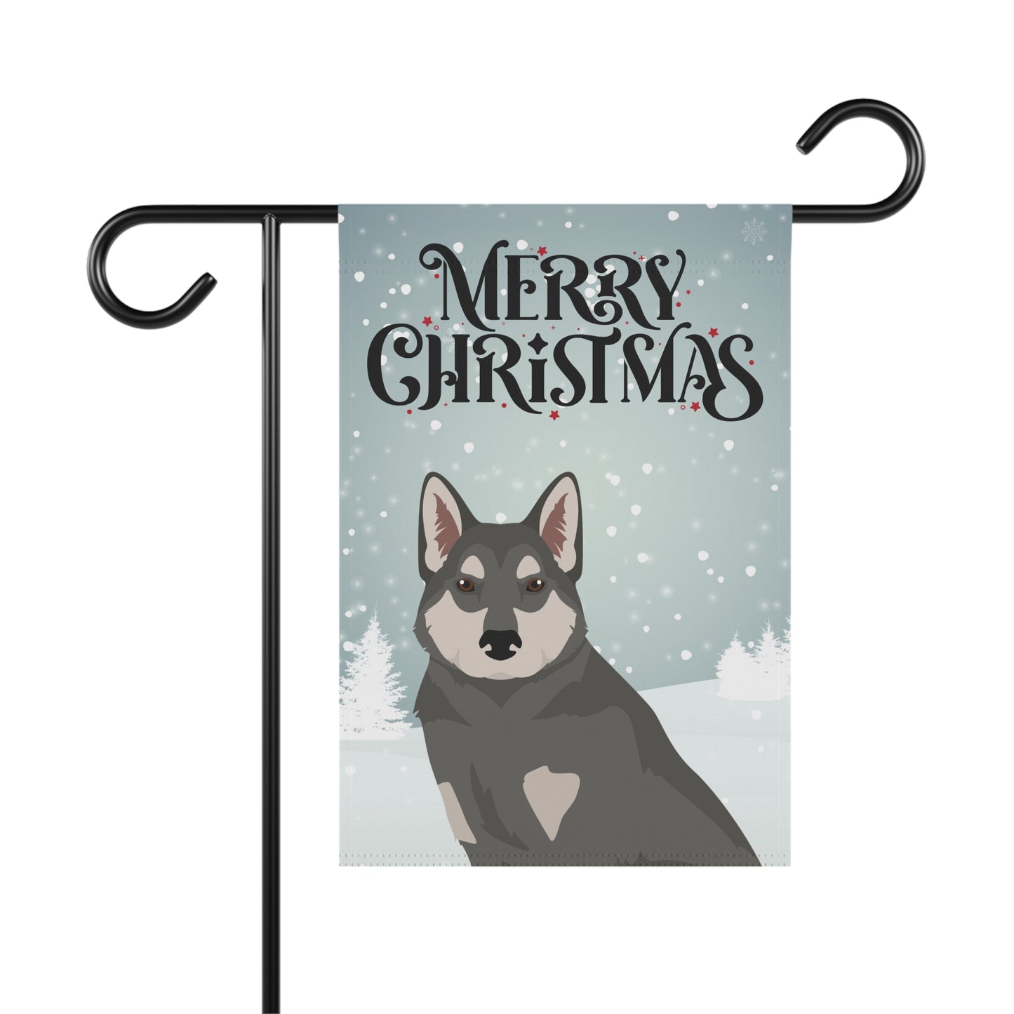 East Siberian Laika Dog Garden Flag