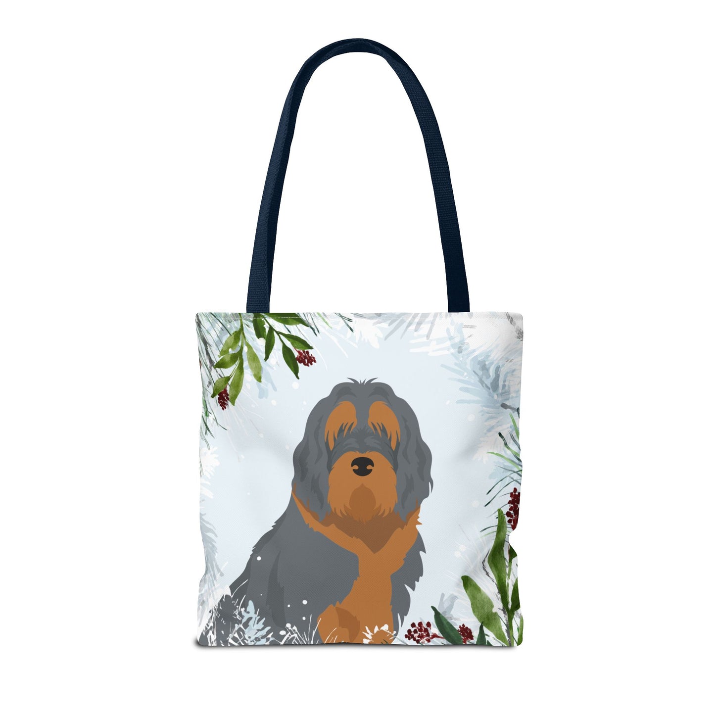 Otterhound Dog Christmas Holiday Tote Bag 16x16