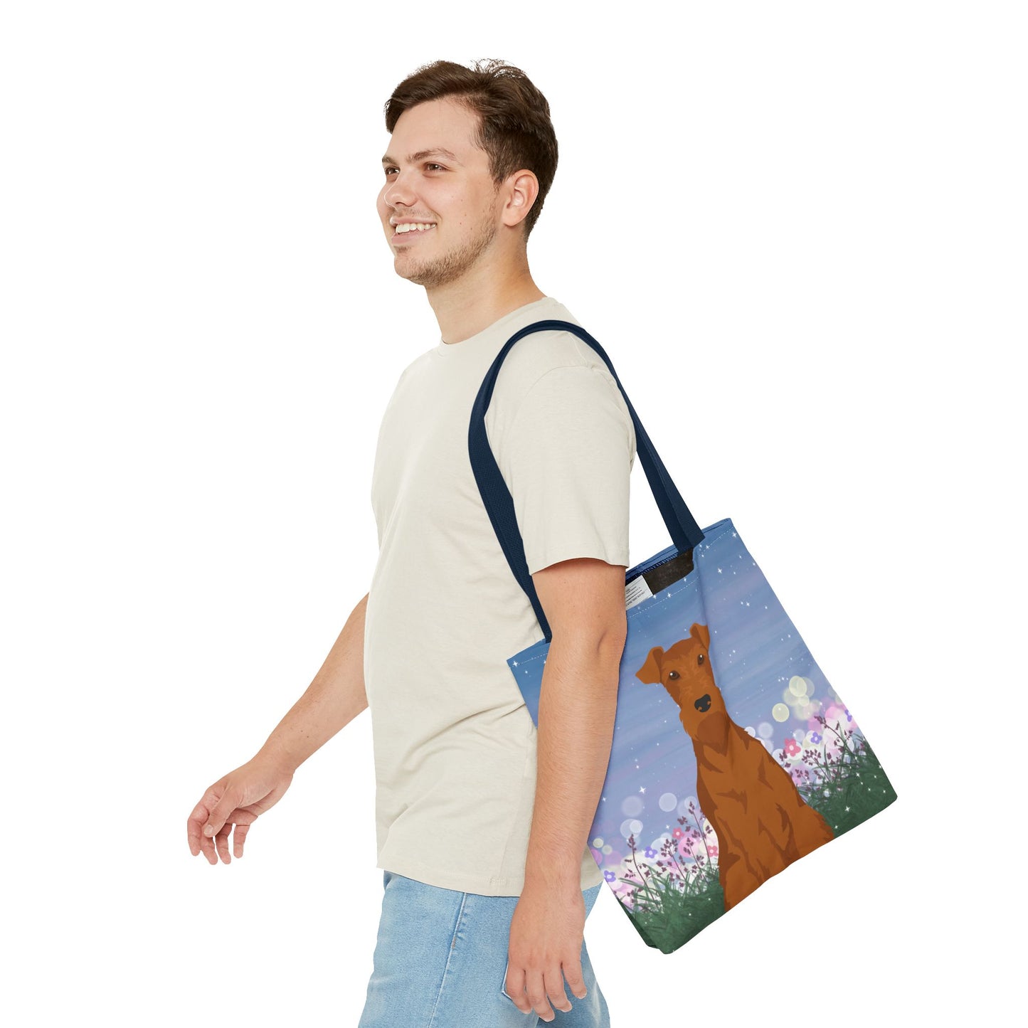 Italian Greyhound Dog Tote Bag 16x16