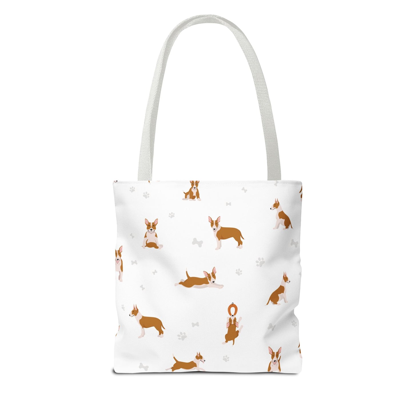 Bull Terrier Dog Tote Bag, Bull Terrier Dog Mom Gift