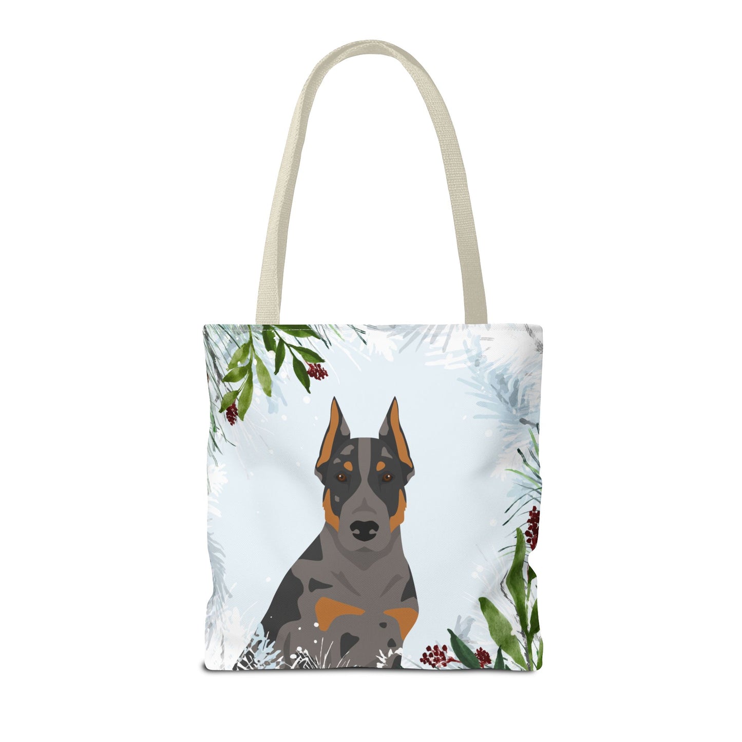 Beauceron Dog Christmas Holiday Tote Bag 16x16